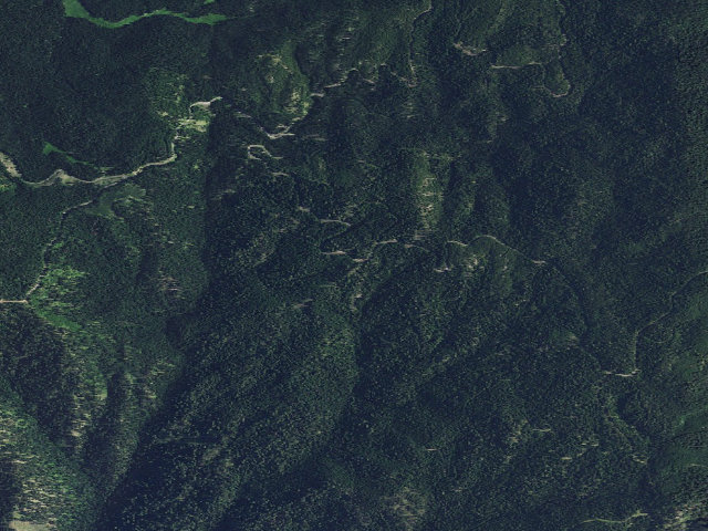 Aerial image of USFS dispersed camp — ID #115