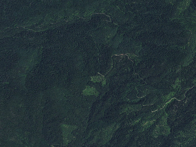 Aerial image of USFS dispersed camp — ID #126
