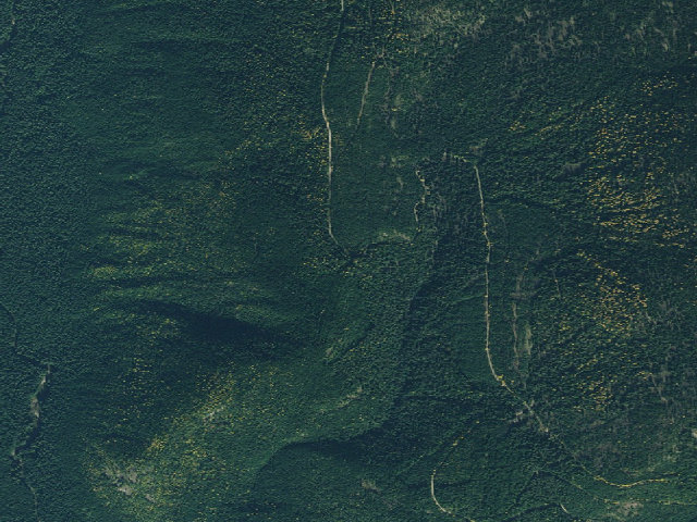 Aerial image of USFS dispersed camp — ID #13
