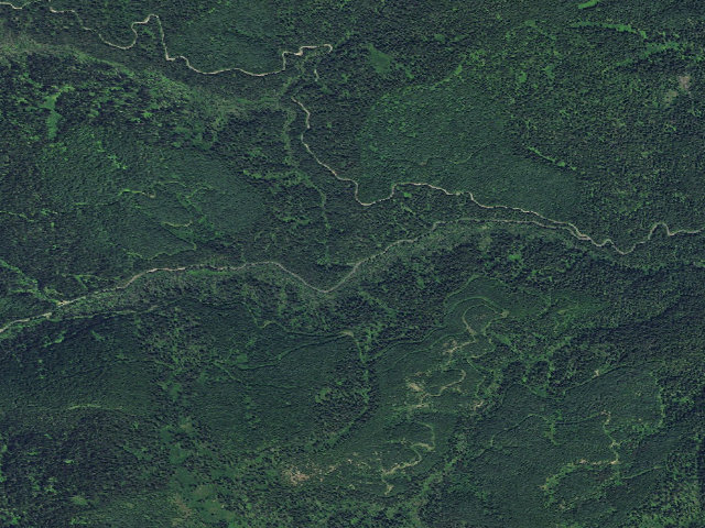 Aerial image of USFS dispersed camp — ID #130