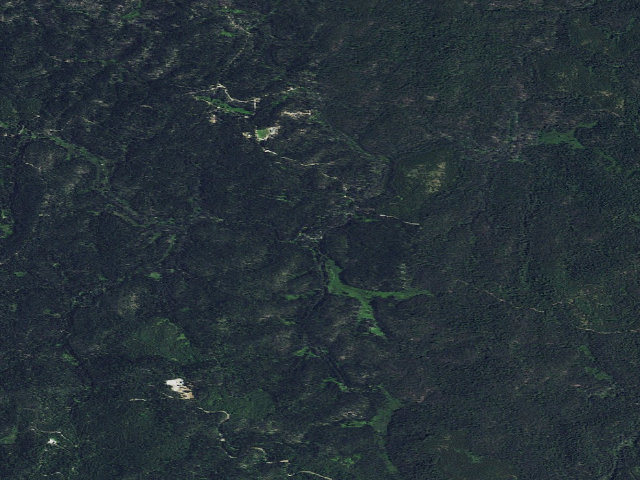 Aerial image of USFS dispersed camp — ID #134