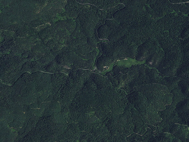 Aerial image of USFS dispersed camp — ID #14