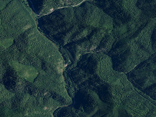 Aerial image of USFS dispersed camp — ID #146