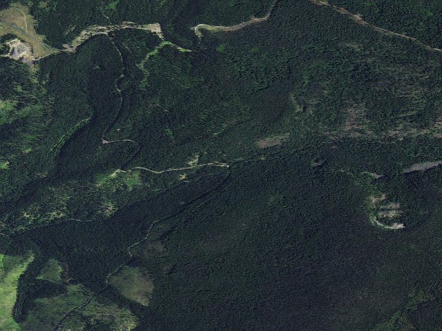 Aerial image of USFS dispersed camp — ID #147