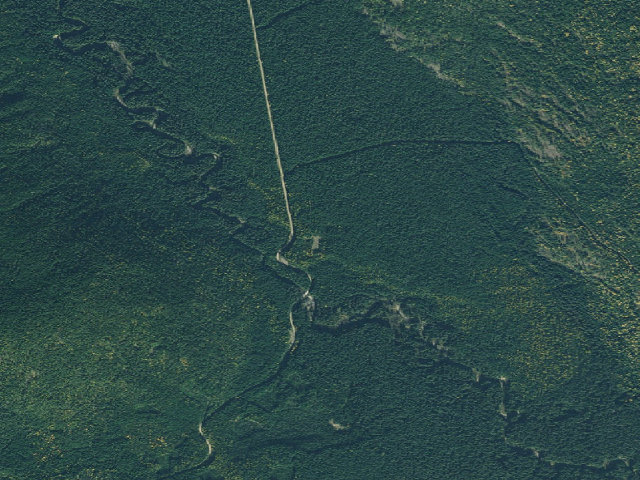 Aerial image of USFS dispersed camp — ID #15