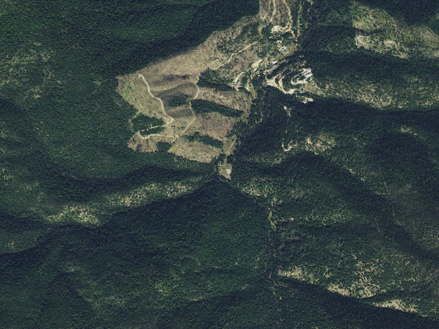 Aerial image of USFS dispersed camp — ID #151