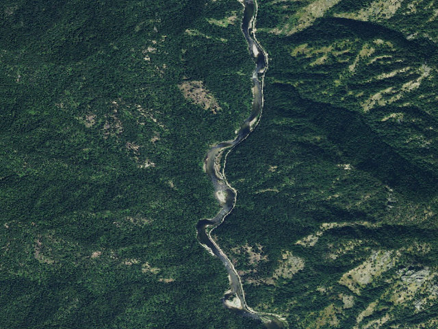 Aerial image of USFS dispersed camp — ID #162