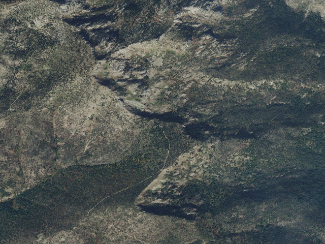 Aerial image of USFS dispersed camp — ID #176