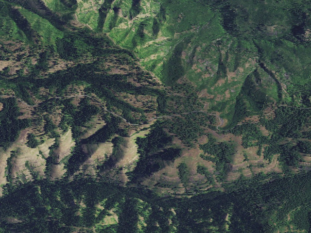 Aerial image of USFS dispersed camp — ID #179