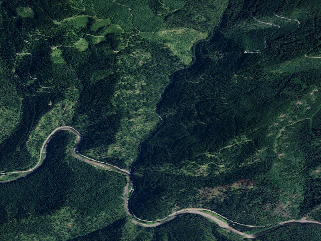 Aerial image of USFS dispersed camp — ID #180