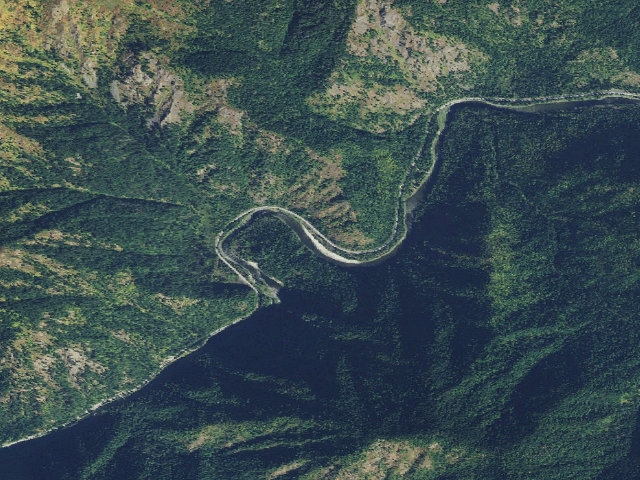 Aerial image of USFS dispersed camp — ID #184