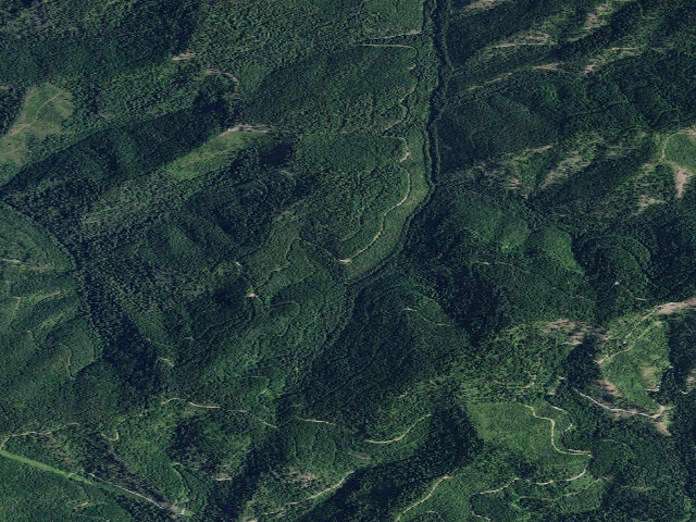 Aerial image of USFS dispersed camp — ID #193