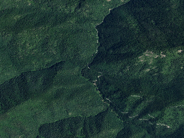 Aerial image of USFS dispersed camp — ID #215