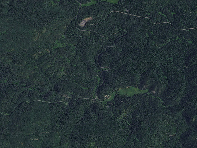 Aerial image of USFS dispersed camp — ID #219