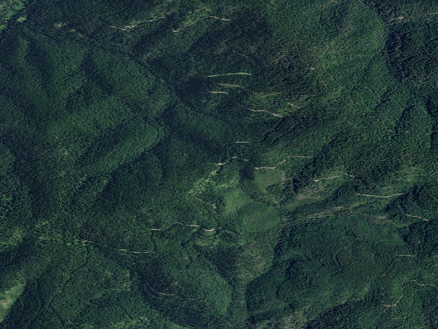 Aerial image of USFS dispersed camp — ID #22