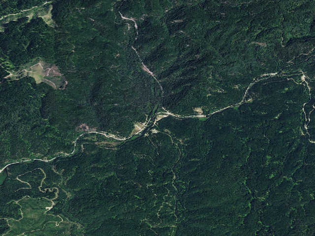Aerial image of USFS dispersed camp — ID #226
