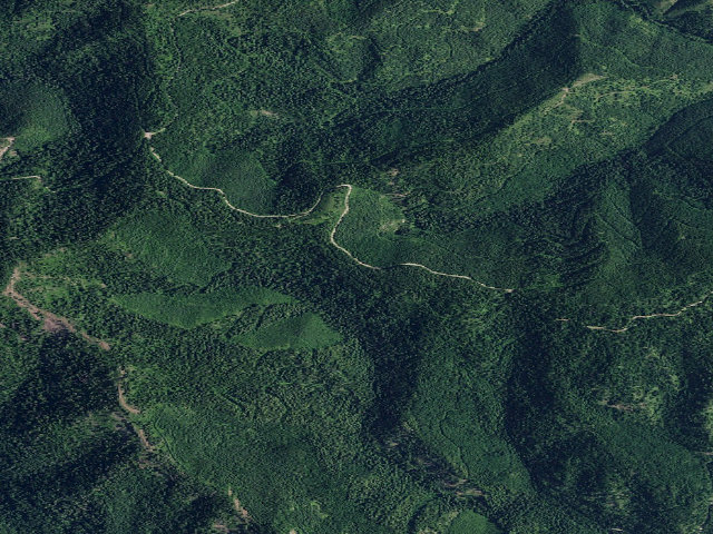 Aerial image of USFS dispersed camp — ID #23
