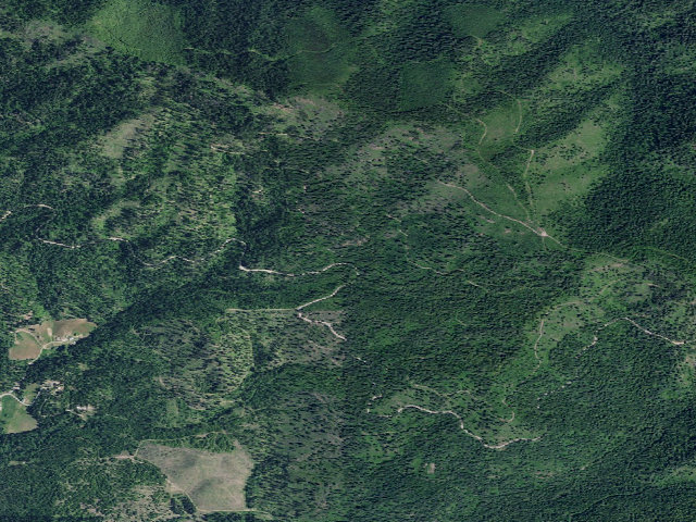 Aerial image of USFS dispersed camp — ID #239