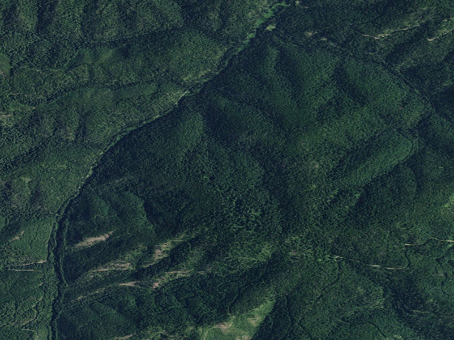 Aerial image of USFS dispersed camp — ID #24