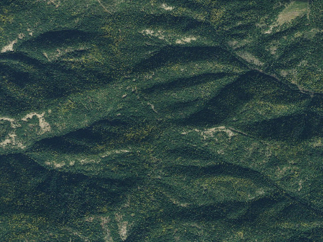 Aerial image of USFS dispersed camp — ID #240