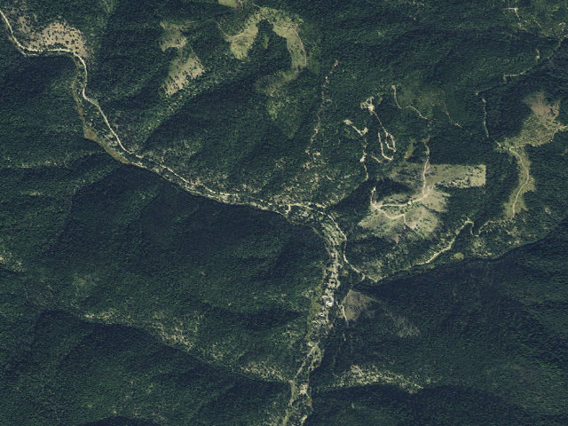 Aerial image of USFS dispersed camp — ID #242