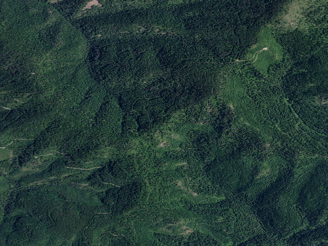 Aerial image of USFS dispersed camp — ID #269