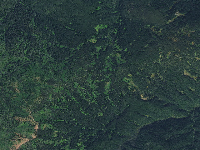 Aerial image of USFS dispersed camp — ID #27