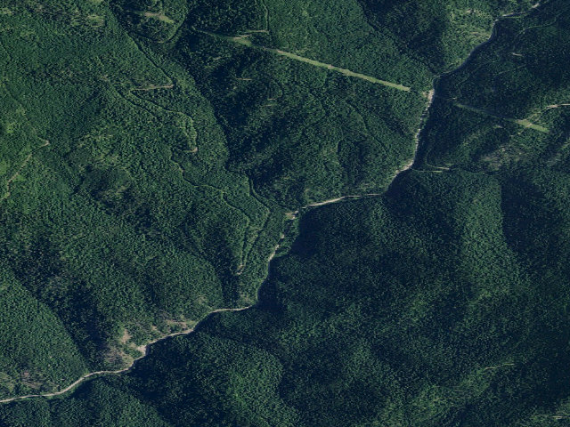 Aerial image of USFS dispersed camp — ID #274