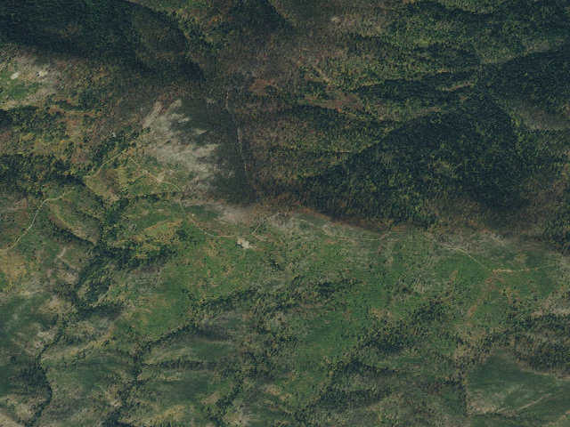 Aerial image of USFS dispersed camp — ID #279