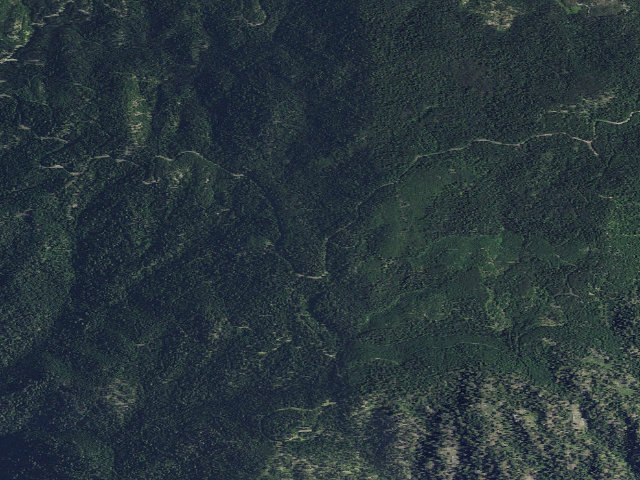 Aerial image of USFS dispersed camp — ID #285