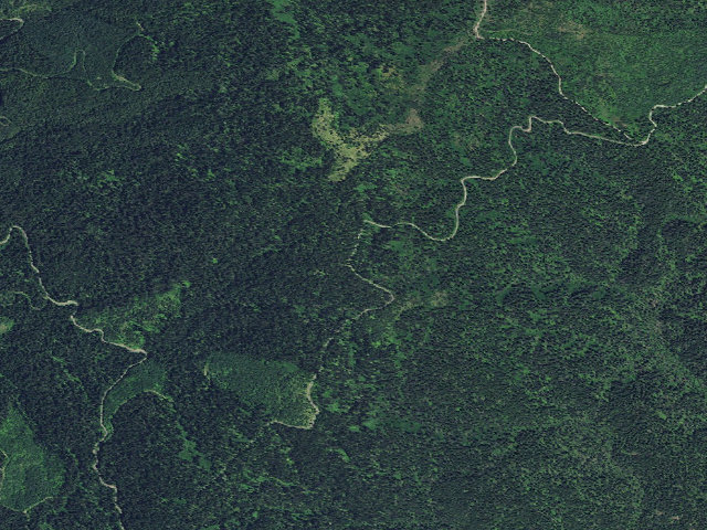 Aerial image of USFS dispersed camp — ID #288