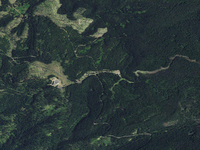 Aerial image of USFS dispersed camp — ID #29