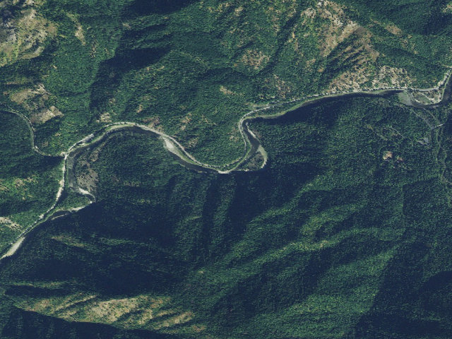 Aerial image of USFS dispersed camp — ID #293