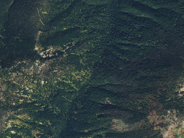 Aerial image of USFS dispersed camp — ID #3