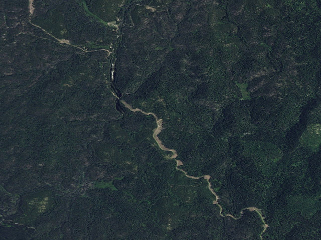 Aerial image of USFS dispersed camp — ID #30