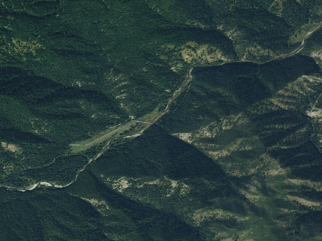 Aerial image of USFS dispersed camp — ID #304