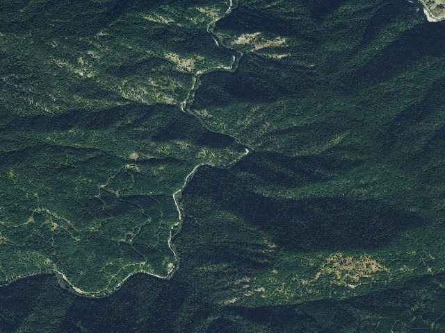 Aerial image of USFS dispersed camp — ID #307
