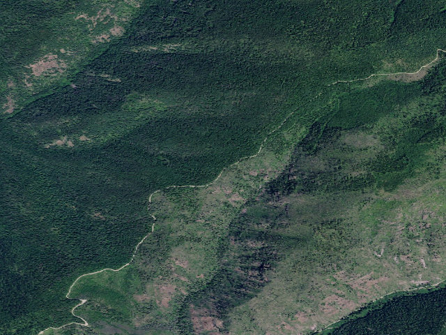 Aerial image of USFS dispersed camp — ID #316