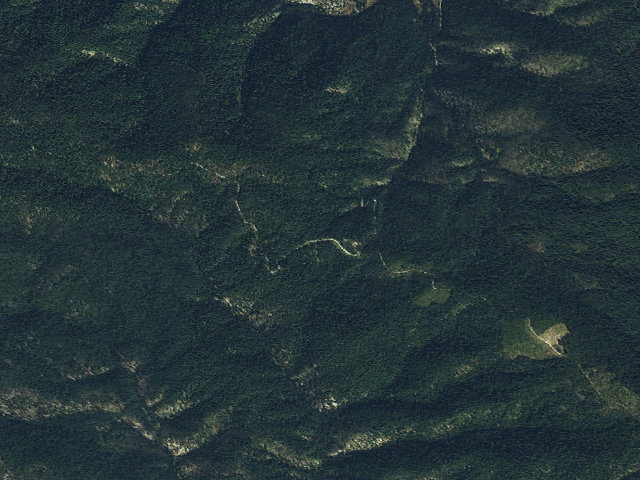 Aerial image of USFS dispersed camp — ID #319