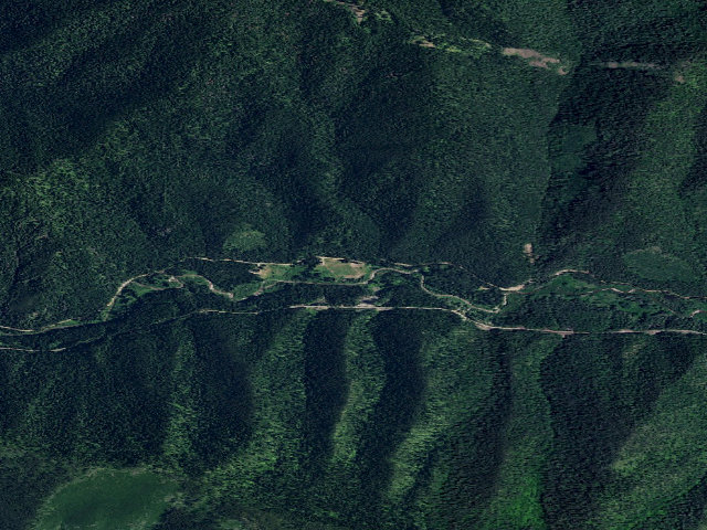 Aerial image of USFS dispersed camp — ID #323