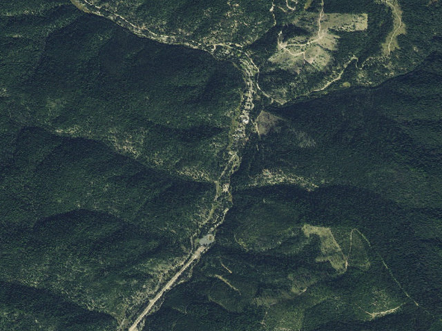 Aerial image of USFS dispersed camp — ID #327