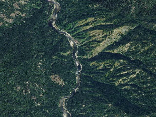 Aerial image of USFS dispersed camp — ID #329