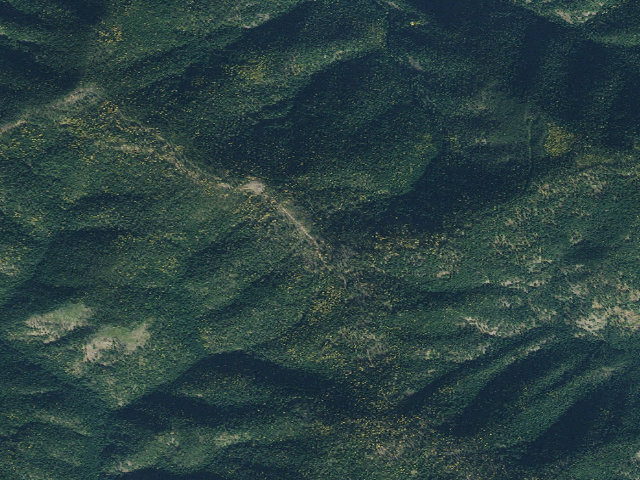 Aerial image of USFS dispersed camp — ID #332