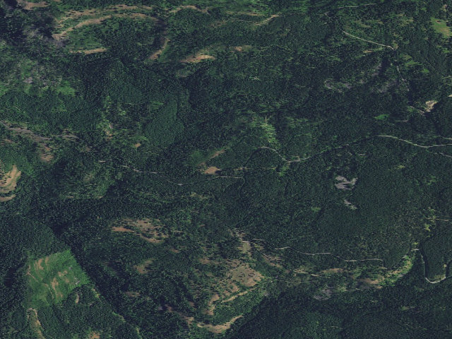 Aerial image of USFS dispersed camp — ID #334
