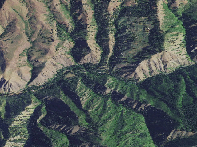 Aerial image of USFS dispersed camp — ID #352