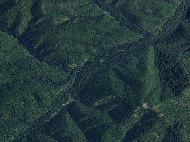 Aerial image of USFS dispersed camp — ID #360