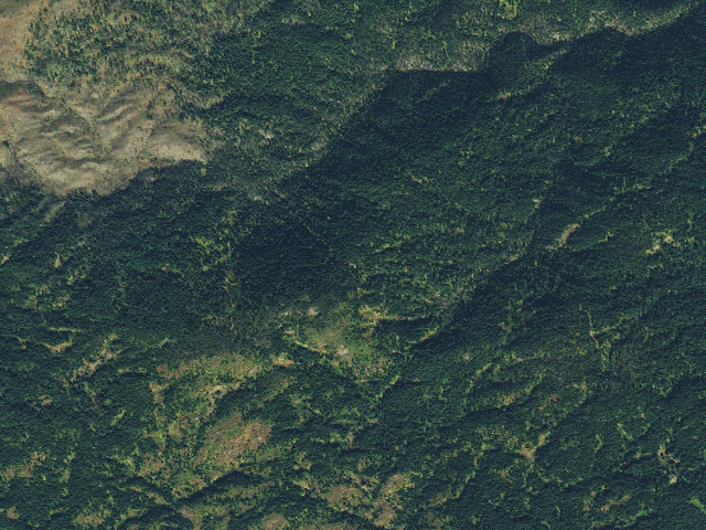 Aerial image of USFS dispersed camp — ID #367
