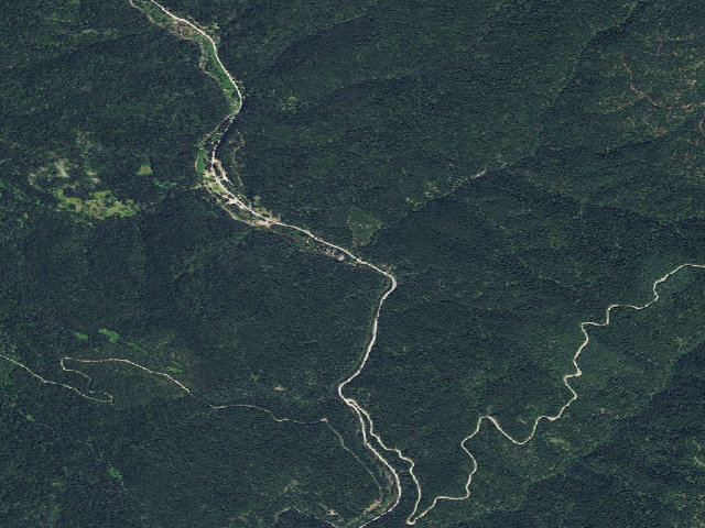 Aerial image of USFS dispersed camp — ID #37