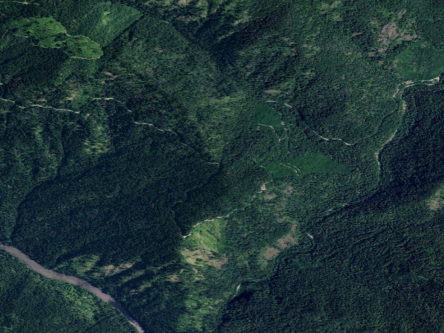Aerial image of USFS dispersed camp — ID #380