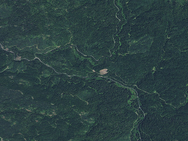 Aerial image of USFS dispersed camp — ID #381
